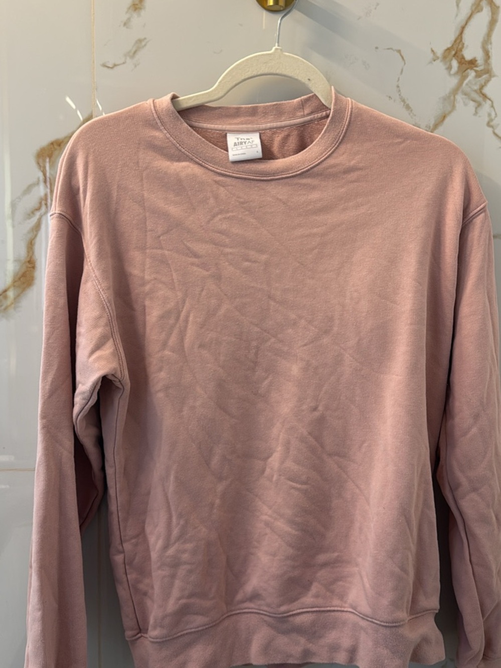 TNA Dusty Rose Pullover Sweatshirt
